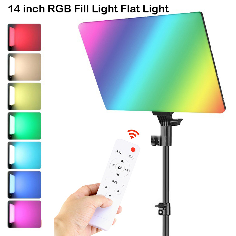 Pixel Art Led Panel - RGB 14-calowa lampa wideo LED ze