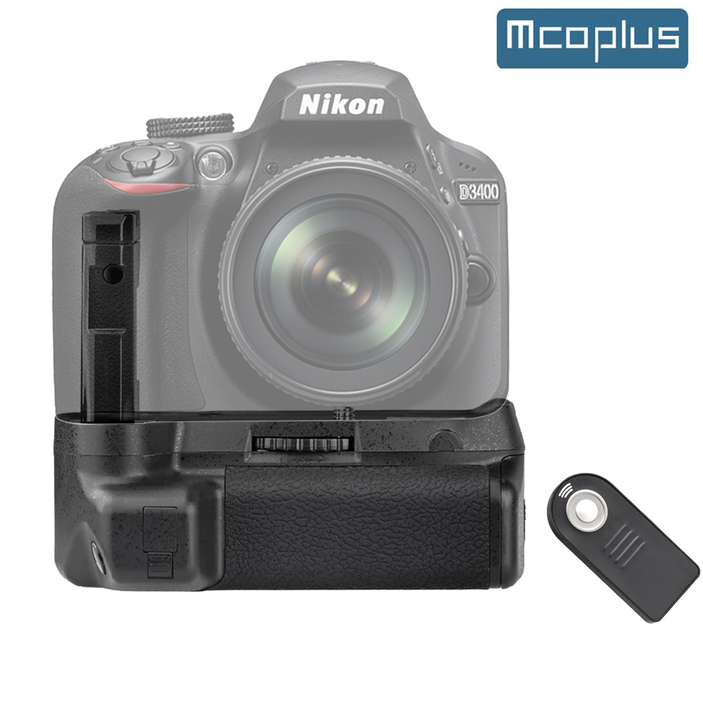 Camera Battery Grip - Pionowy uchwyt baterii Mcoplus BG-D3400 do