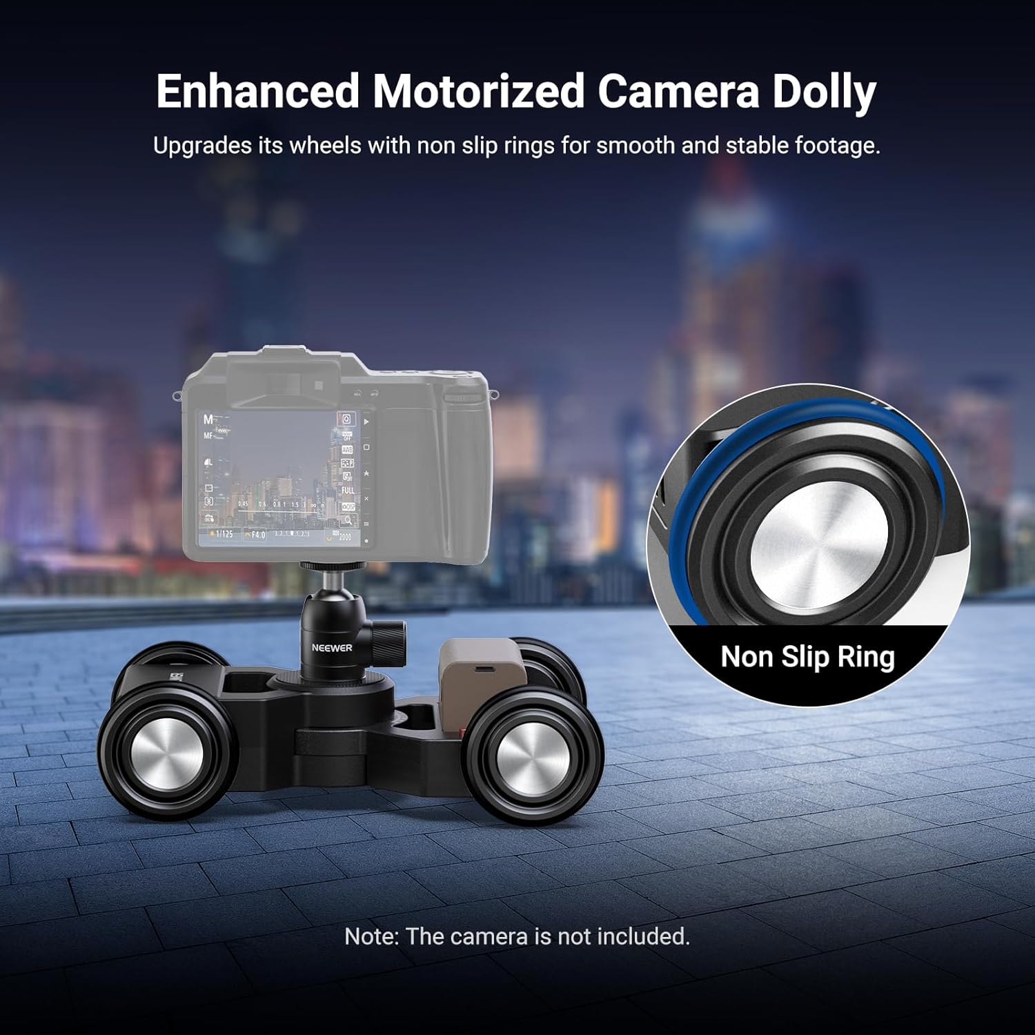 Camera Slider Rail - NEEWER DL400 Ulepszony Slider Kamerowy z