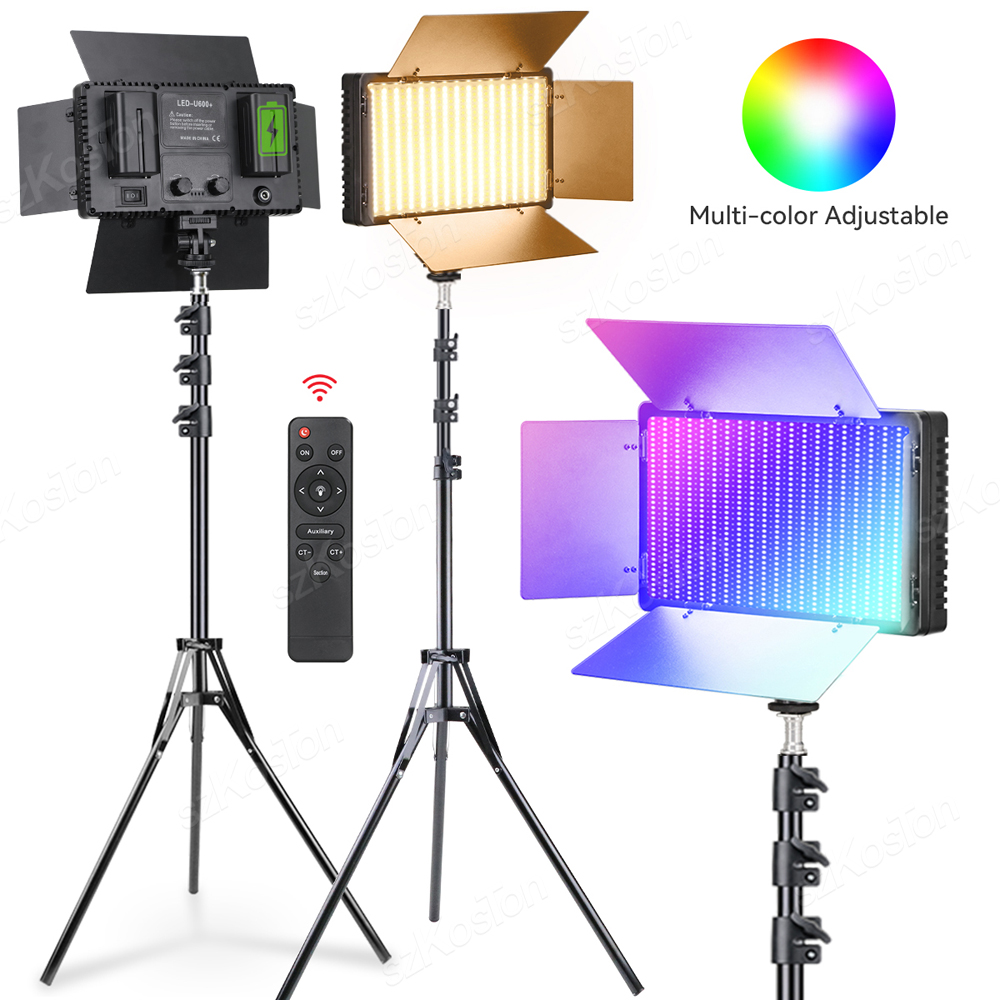 Pixel Art Led Panel - RGB Fotografia wideo LED Panel światła