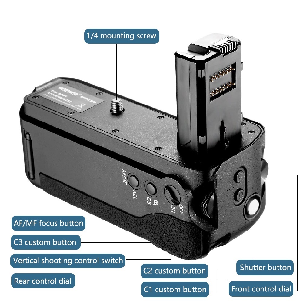 Uchwyt na baterię Mcoplus A7II – Camera Battery Grip recenzja i cena
