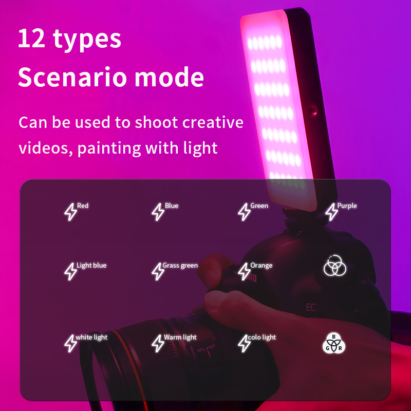 Lampa wideo RGB Przenośna kame – Pixel Art Led Panel recenzja i cena