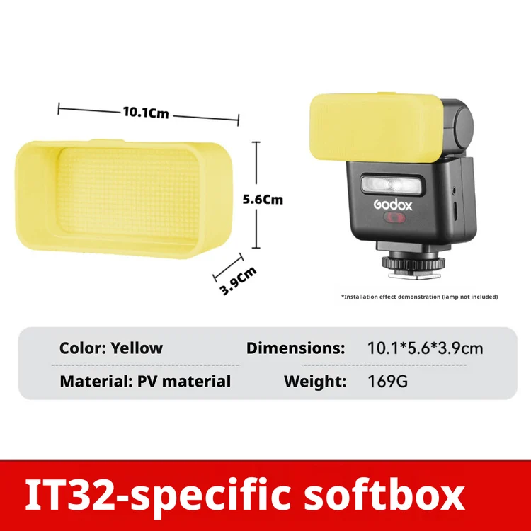 3-kolorowy dyfuzor do lampy bł – Photography Yellow recenzja i cena