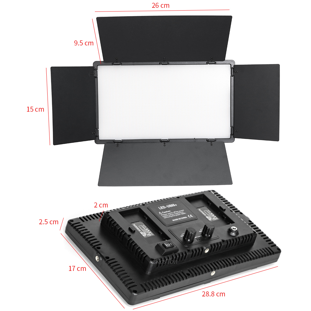 U800 LED Photo Studio Light dl – Strobe Light Studio recenzja i cena