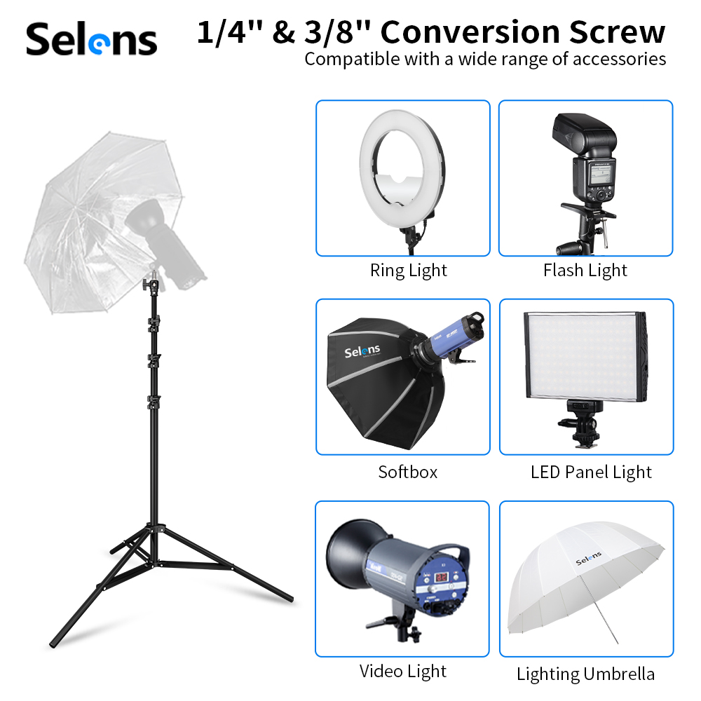Statyw oświetleniowy Selens 2. – Photography Kit Pro recenzja i cena