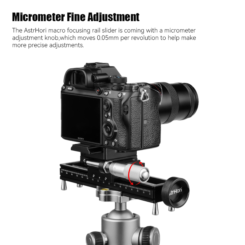 AstrHori 170MM przenośny stop  – Camera Slider Rail recenzja i cena