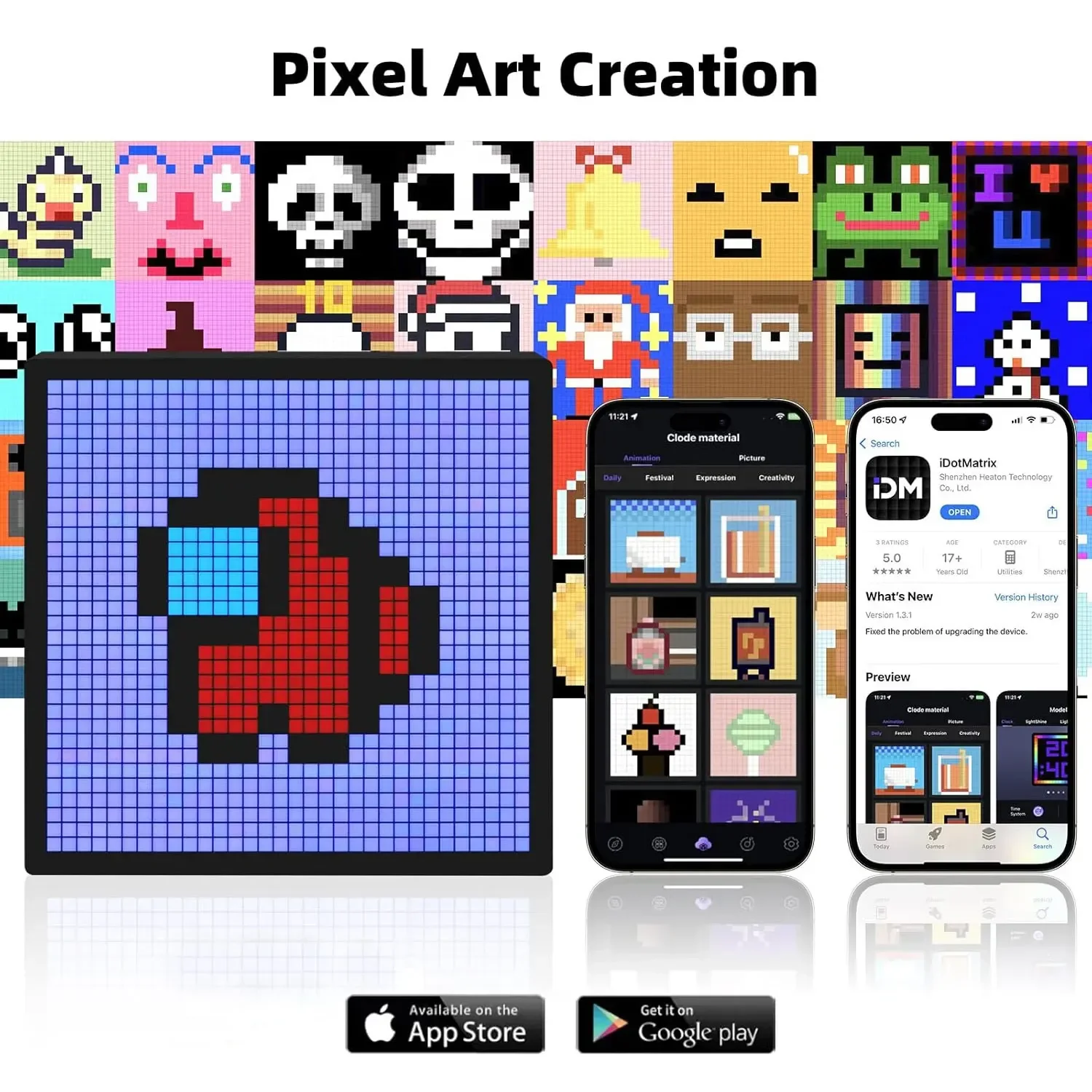 Inteligentny wyświetlacz LED M – Pixel Art Led Panel recenzja i cena
