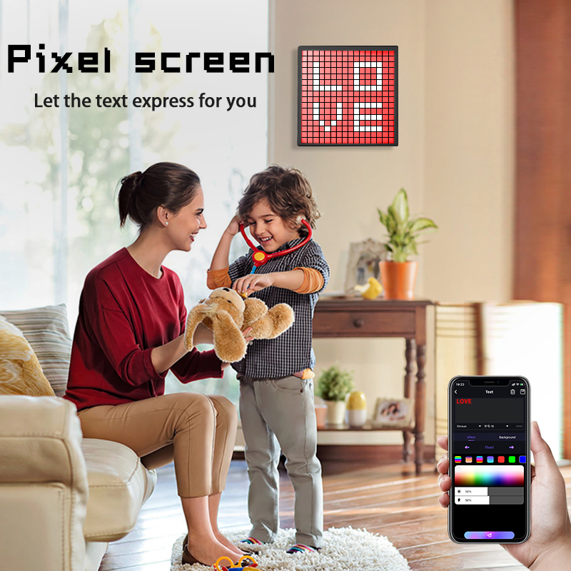 Panel wyświetlacza LED RGB z p – Pixel Art Led Panel recenzja i cena