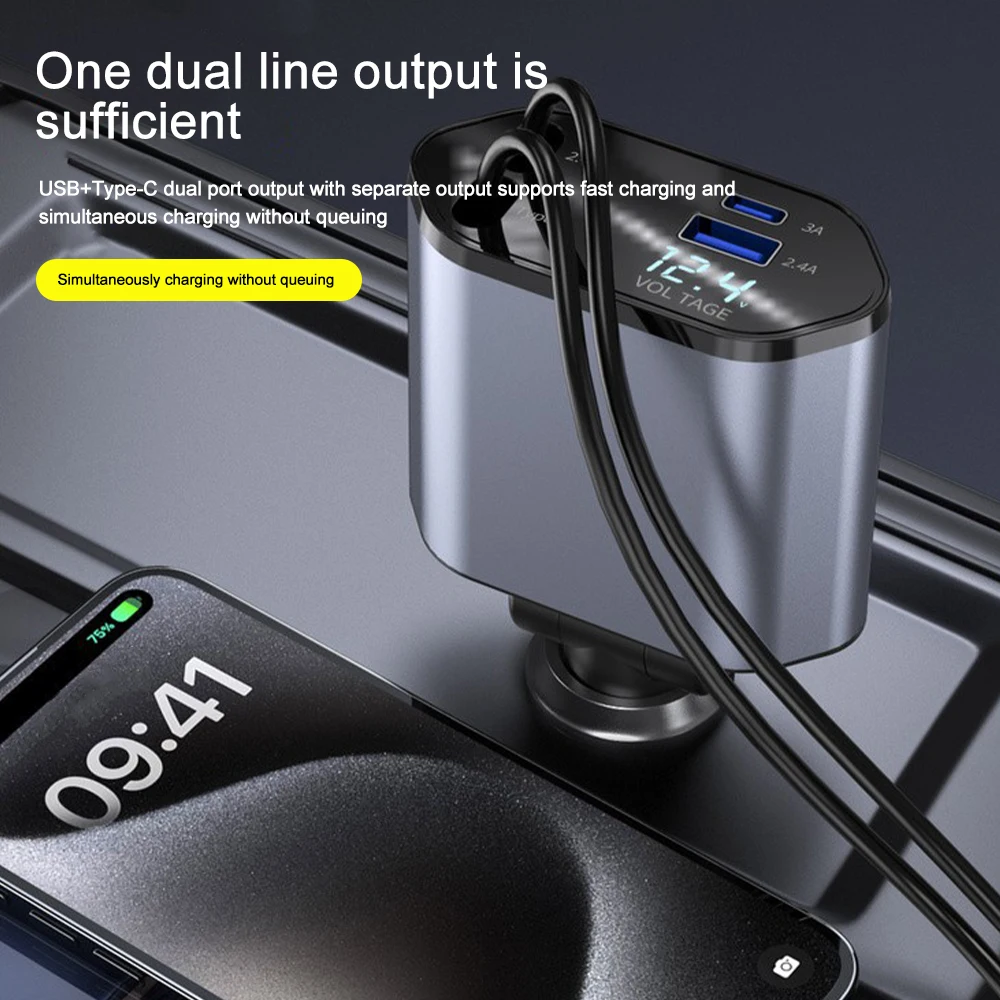 Ładowarka samochodowa Adapter  – Tethering Cable Usb recenzja i cena