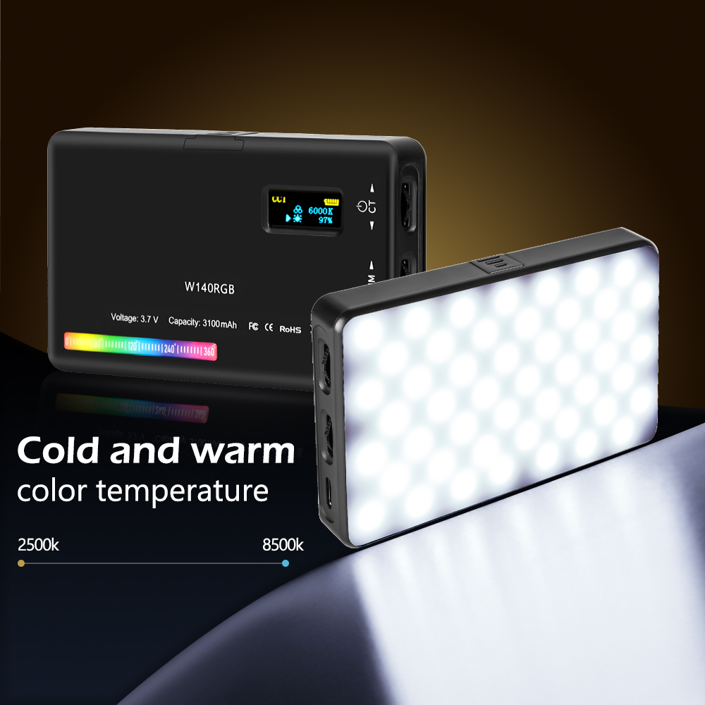 Lampa wideo LED RGB SH W140 0- – Pixel Art Led Panel recenzja i cena