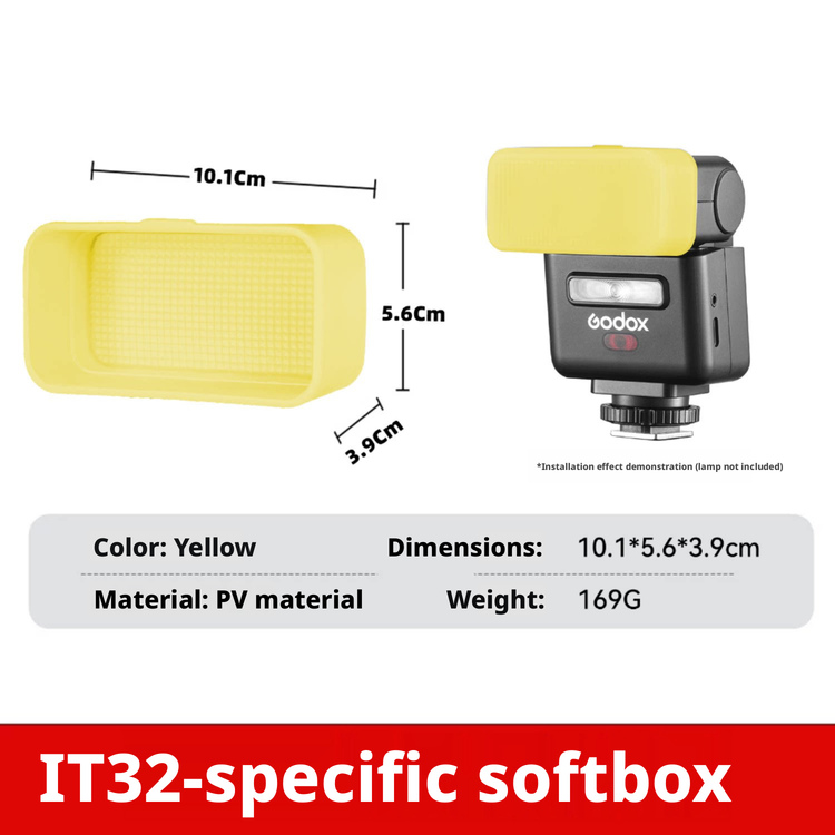 Dyfuzor do lampy błyskowej God – Photography Yellow Light recenzja i cena
