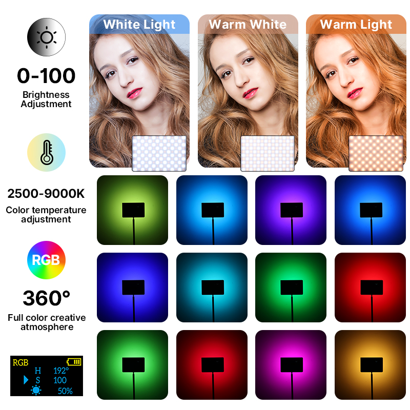 Ulanzi LT003 15W RGB Video Lig – Pixel Art Led Panel recenzja i cena