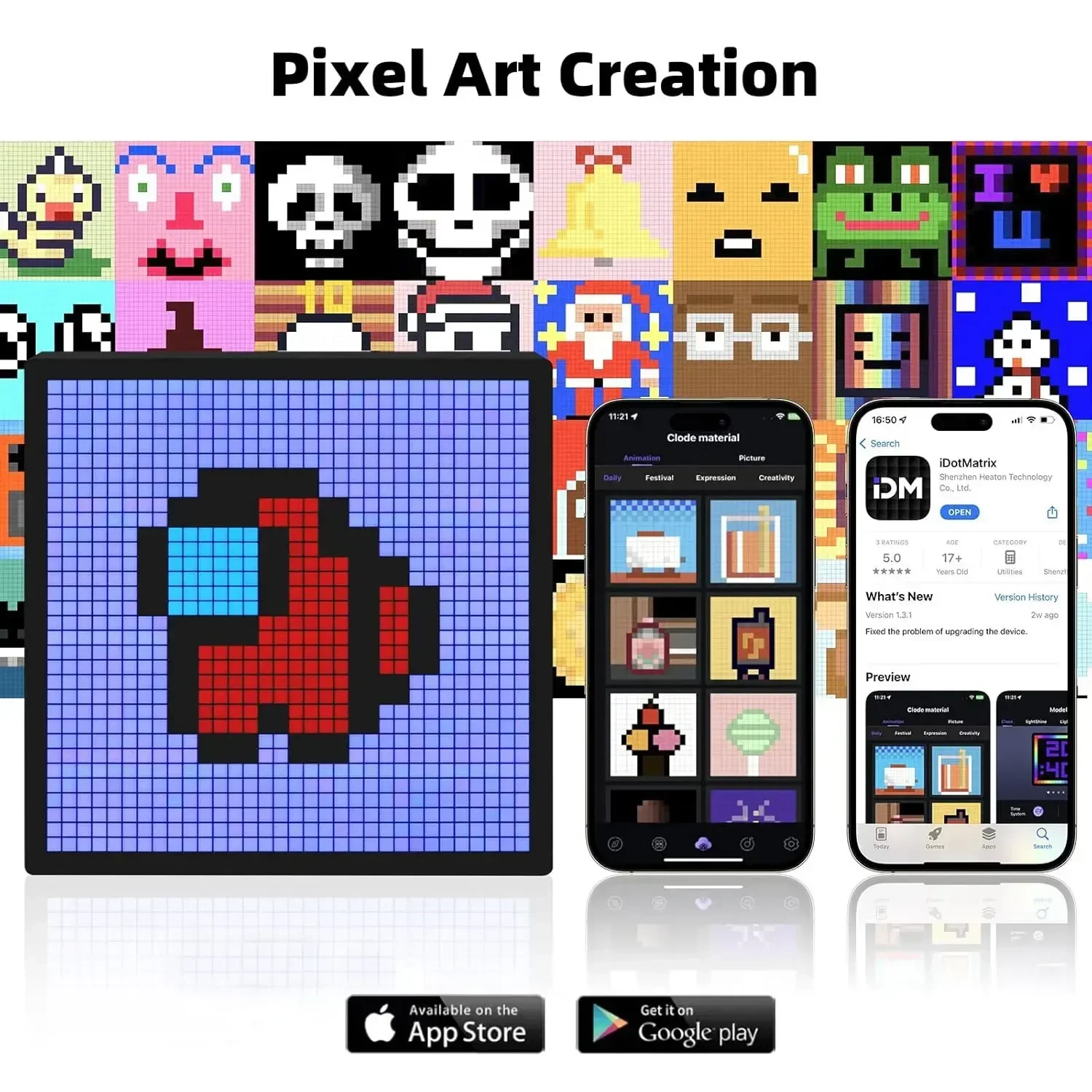 Aplikacja do sterowania wyświe – Pixel Art Led Panel recenzja i cena