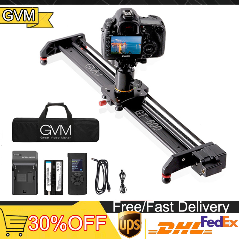 GVM GT-60D 27-calowy zmotoryzo – Camera Slider Rail recenzja i cena