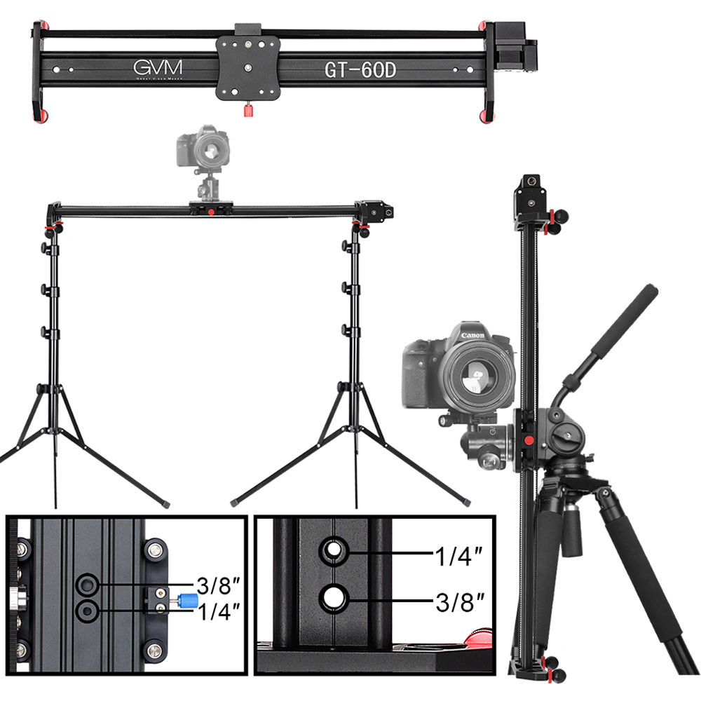 GVM GT-60D 27-calowy zmotoryzo – Camera Slider Rail recenzja i cena