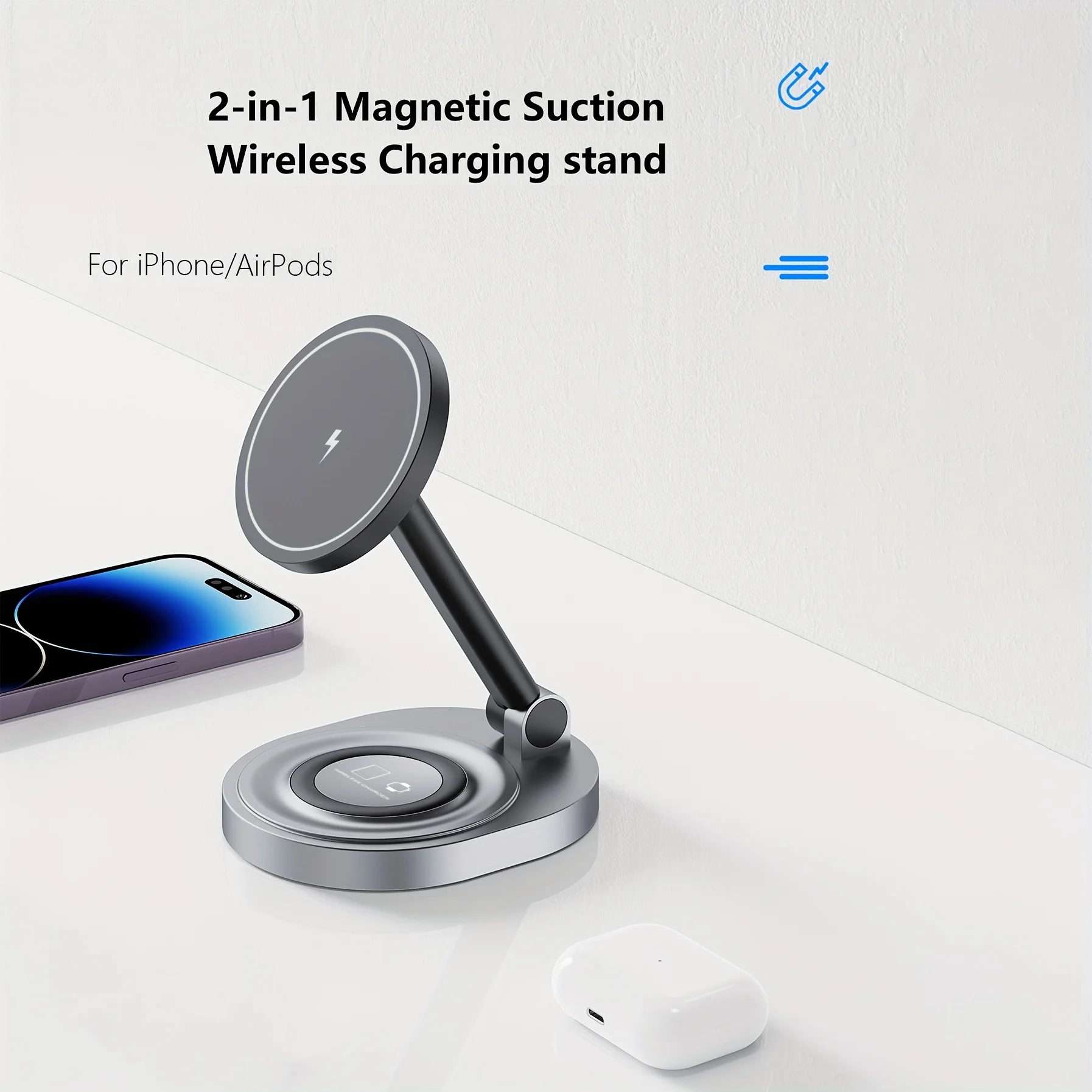 Magnetyczna podstawka do ładow – Tethering Cable Usb recenzja i cena