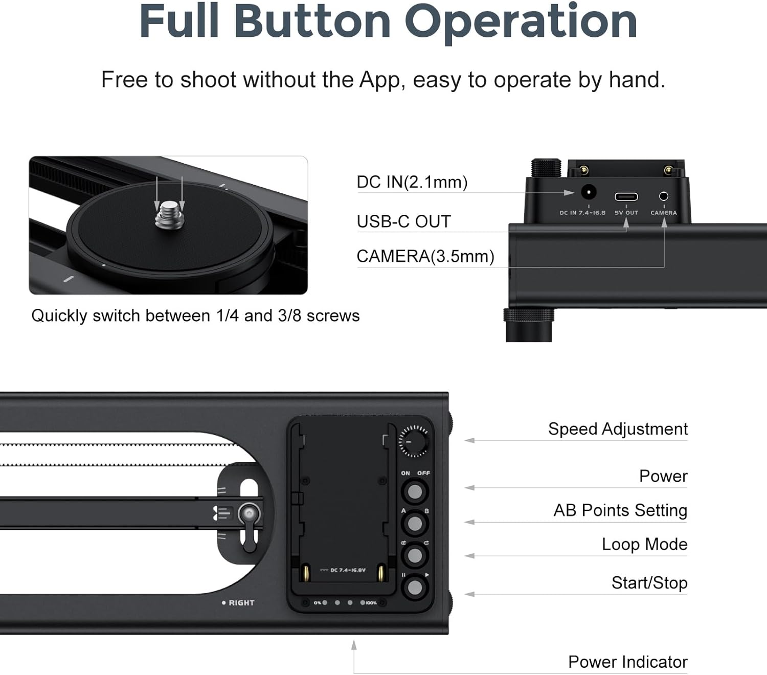 Accsoon Toprig S40 Motorizowan – Camera Slider Rail recenzja i cena