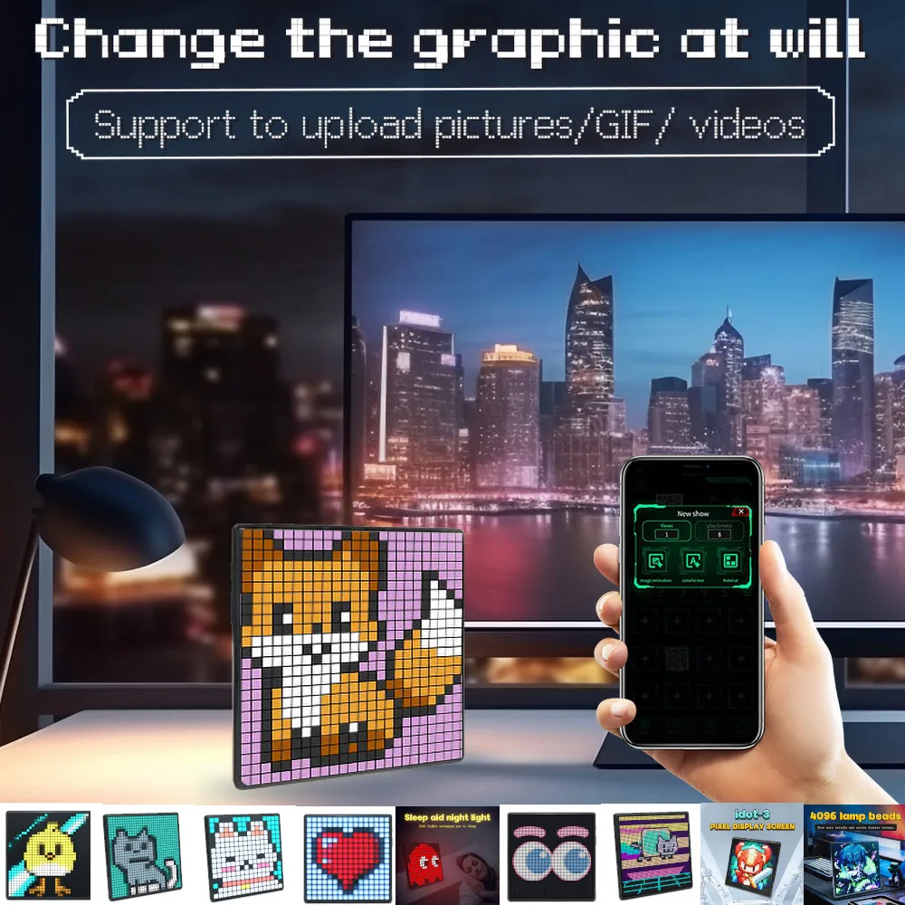 NOWY Wyświetlacz LED Pikseli 6 – Pixel Art Led Panel recenzja i cena