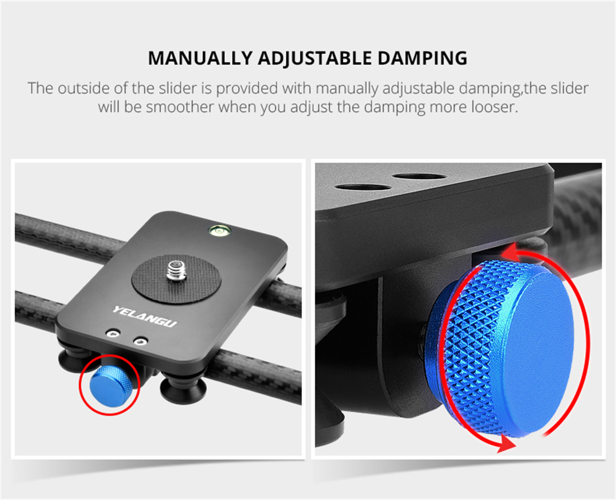 YELANGU 40CM suwak śledziowy a – Camera Slider Rail recenzja i cena